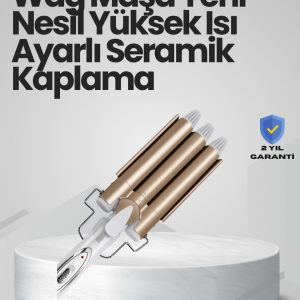 Bukle Saç Maşası – Kolay Kullanım Sağlıklı Bukleler yüksek ısılı