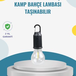 Taşınabilir Sıcak Işık Yayan Kamp Lambası