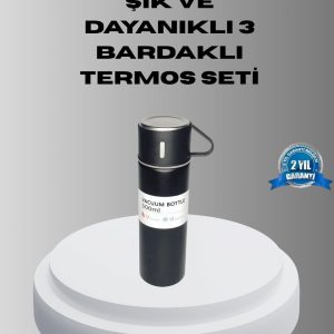 500 ml Vakumlu Termos – Çift Kat Paslanmaz Çelik Sızdırmaz Kapağıyla Sıcak ve Soğuk İçeceklere Özel