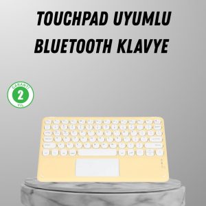 Bluetooth Klavye – Kablosuz Sessiz Tuşlu Android iOS Windows Uyumlu Kompakt Taşınabilir Tasarım