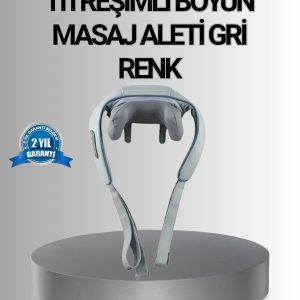 Titreşimli Boyun Masaj Cihazı Isı Terapili Şarjlı VNB-01 Ergonomik U Tasarım