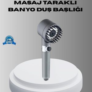 Spa Etkili Masaj Uçlu Duş Başlığı Ergonomik Tasarım