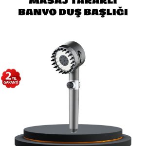 Masaj Uçlu Yüksek Basınçlı Duş Başlığı Spa Etkili