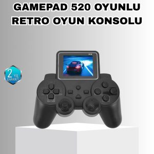 Mini Retro Oyun Konsolu S10 2.8 İnç Ekran Taşınabilir Klasik Atari