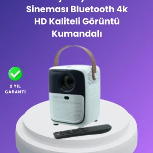 Çoklu Giriş Destekli Projektör – HDMI USB ve Kulaklık Bağlantı Seçenekleriyle Geniş Uyumluluk