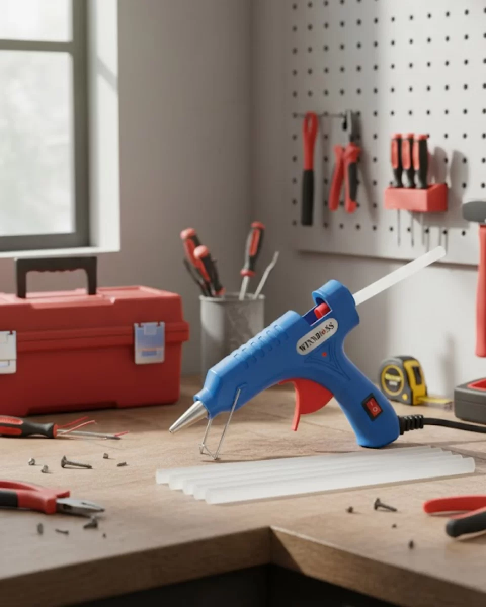 Kompakt ve Hafif 20W Silikon Tabancası 7.5 mm Silikon Uyumlu 5 Adet Hediye Silikon