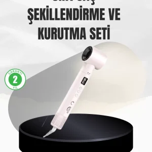 6 Başlıklı Hızlı Kurutma ve Bukle Şekillendirme Seti