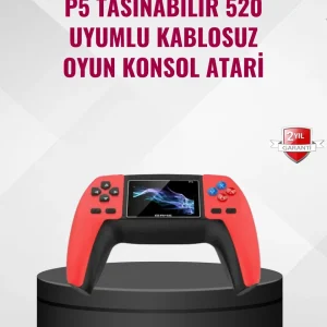 P5 Retro GamePad 520 Oyunlu Taşınabilir Oyun Konsolu