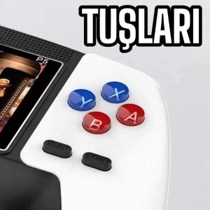 Gamepad 520 Retro Oyunlu Taşınabilir El Konsolu Atari