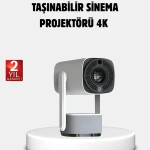 HD 720p Projeksiyon Cihazı – Geniş Ekran 10.000 Saat Ampul Ömrü Ev Sineması Deneyimi