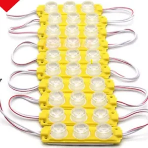 Parmak Lamba 3 Ledli Orange     12V (10 Lu) Set