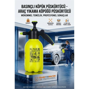 Basınçlı Köpük Püskürtücü - Araç Yıkama Köpüğü Püskürtücü  Oto Yıkama Pompası Köpük Püskürtme Şişesİ 723171