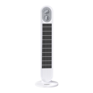 EVEREST FAN14 BEYAZ 3 Kademeli Hız Kule Tipi 50W Zamanlama Ayarlı Sağ ve Sol Salınım  Vantilatör(1923)