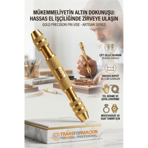 Çift Uçlu Mini El Matkabı - Hassas El Matkabı ve Takı Yapım Seti 723230