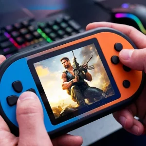 Mario Oyunlu Mini El Konsolu Yüksek Çözünürlüklü Retro Oyun Cihazı