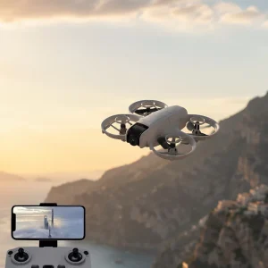 Uzaktan Kumandalı Mini Drone HD Kamera Işıklı Tasarım