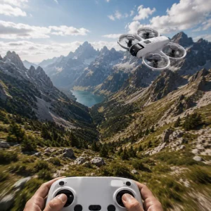 Çocuk ve Yetişkin Kullanımına Uygun Kameralı Akıllı Drone