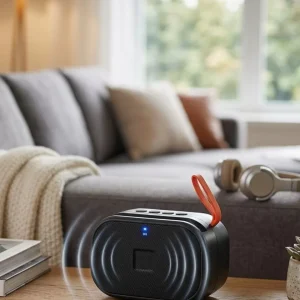 Taşınabilir Kablosuz Bluetooth Hoparlör USB TF Kart Destekli Ses Sistemi