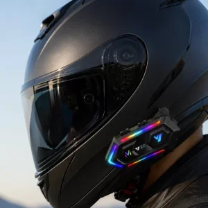 Motosiklet Kaskı İçin Bluetooth Intercom Kulaklık Uzun Pil Ömrü